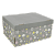 Коробка для хранения Звездное небо 370x280x180мм Крышка-дно белый/бурый Т23 Е Д20104/№2 000000000001205121