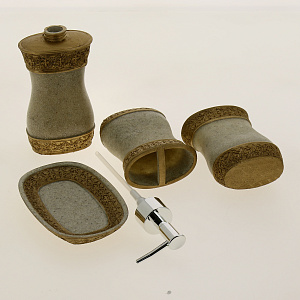 Набор для ванной, 4пр, полистоун  R030195 000000000001173350