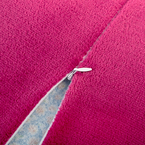 Наволочка "Этель" Одуванчик", вишневая, р-р 40 х 40 см, 100 % п/э 2853381 000000000001185430