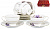 Набор чайный фарфор  12шт  6 чашек 200мл+6 блюдец подарочная упаковка ШАРЛЬ  Balsford 101-12019 000000000001193980