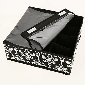 Кофр для хранения 32х32х12см 12ячеек FORA красный 000000000001187214