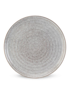 Тарелка обеденная 28см серый керамика 000000000001228343