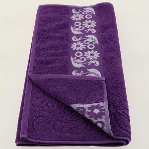 Полотенце махровое Privilea, 50*90,100% хлопок,артикул10С37 Урсиния,лиловый. Произ-во Беларусь 000000000001189754