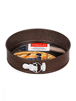 Форма 26x7см MOULIN VILLA Brownstone разъемная круглая алюминий 000000000001204853