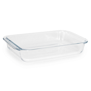 Форма для запекания 34,5х20,4х5,2см 2,2 прямоугольная крышка-доска бамбук/боросиликатное стекло 000000000001217856