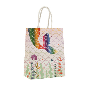 Пакет подарочный Mermaid 27х21х11см 000000000001222100