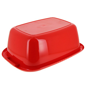 Таз Водолей овальный 24л красный С623КРА 000000000001120917