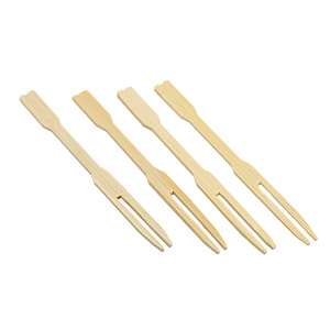 Шампур-вилка Boyscout, 9 см, бамбук, 40 шт. 000000000001141521