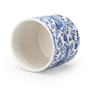 Кашпо 12,5х11,5см 1л Принт III керамика 000000000001225884