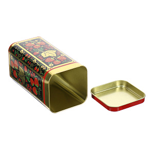 Жестяная банка Хохлома Клубника 000000000001102853