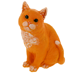 Копилка Кошка Рыжая, 32см G015-32-103K Материал: Гипс 000000000001194289