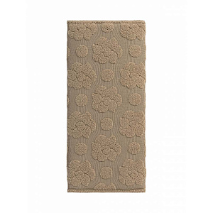 Коврик для сушки посуды 40х30см LUCKY Розы бежевый жаккард микрофибра полиэстер 000000000001223880