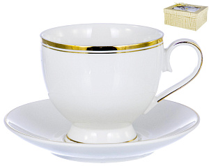 Пара чайная 250мл/блюдце BALSFORD  Грация Шанти подарочная упаковка фарфор 000000000001197899