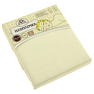 Наволочки DE'NASTIA 50х70см-2шт ваниль без крючка C010493 000000000001151365