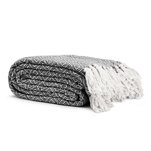 Плед 150х200см LUCKY QUADRO серый хлопок Плед 150х200см LUCKY QUADRO серый хлопок 000000000001214657