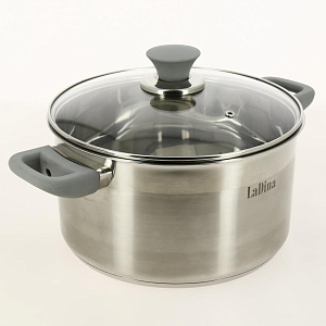 Кастрюля 4,2л 22см LADINA REGULAR Camille нержавеющая сталь 000000000001190989