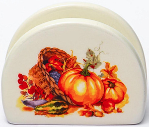 Салфетница ELRINGTON ТЫКВА подарочная упаковка керамика 000000000001206068