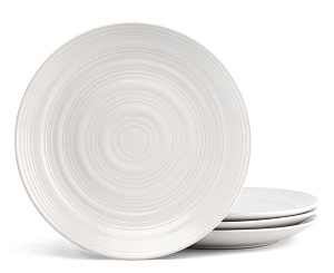 Набор столовой посуды 12 предметов Grey (обеденная 26,5см-4шт/десертная 20см-4шт/салатник 20см-4шт) керамика 000000000001217936