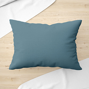 Наволочки 50х70см 2шт LUCKY сине-зеленый поплин хлопок 100% 000000000001221033