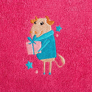 Набор полотенец "Тебе подарок" 30х60см-2шт, 100% хлопок 340гр/м2 5013758 000000000001202338