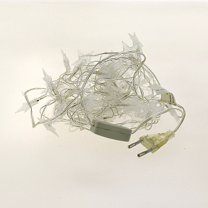 Гирлянда электрическая Led 40л 4,12м мультицвет с декором PC04010 000000000001161709