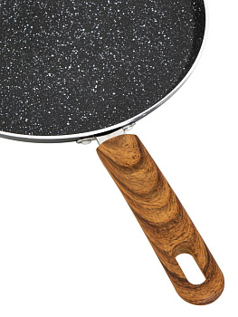 Сковорода блинная 24см LUCKY GRANITE индукция алюминий 000000000001219975