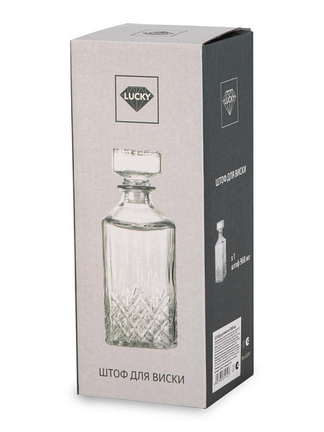 Штоф для виски 968мл стекло 000000000001229303