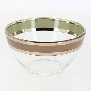 Набор салатников 2шт 13см ПРОМСИЗ Ампир Рубин стекло 000000000001200666