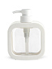 Диспенсер для мыла 300мл белый полипропилен