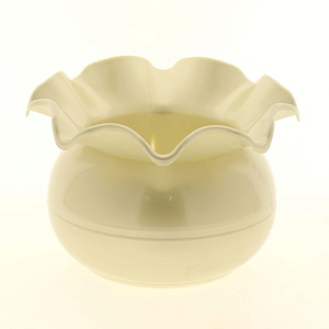 Горшок для фиалок Аленький цветочек Белый перламутр ПИ-20-1ТХ 000000000001182973