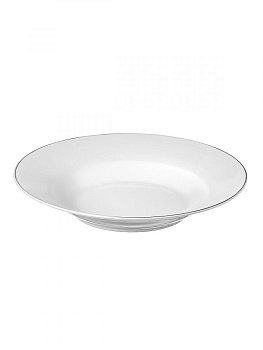 Тарелка суповая 22,5см ESPRADO Alpino костяной фарфор 000000000001193130