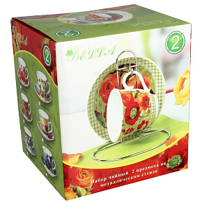 Чайный набор Olaff, 220мл, 2 предмета 000000000001144707