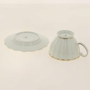 Пара чайная 220мл/блюдце BALSFORD Грация Полетт подарочная упаковка фарфор 000000000001193979