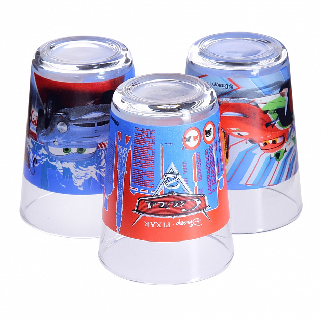 Набор стаканов Disney Cars Luminarc, 160мл, 3 шт. 000000000001057871