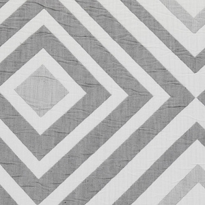 Покрывало DE'NASTIA 155x220см жаккард ромб светло-серый U000175 000000000001203206