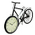 Настольные часы Велосипед, 50х10х33 см 000000000001153047