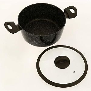 Набор посуды 6 предметов LADINA REGULAR с каменным покрытием алюминий Набор посуды 6 предметов LADINA REGULAR с каменным покрытием алюминий 000000000001204279