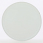 Тарелка обеденная 27см матовая белый глазурованная керамика