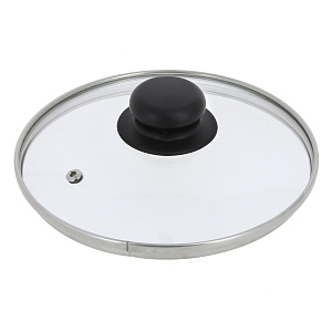 Крышка 18см TIMA металлический обод низкая стекло 000000000001121551