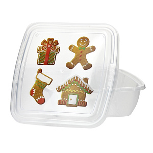 Контейнер для продуктов Бытпласт, 0.5л 000000000001132332