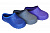 Полугалоши женские стелька EVA р-р 37-42 синий, сирень, серый L-402 ст 000000000001190882
