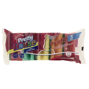 ЛЮКС Гермес губки для посуды 5 шт. 000000000001161001