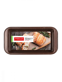 Форма для выпечки хлеба и кекса 25,5х13х5см MOULIN VILLA Brownstone алюминий 000000000001204856