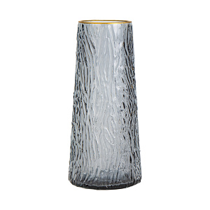 Ваза Айс 22см серый 000000000001219475