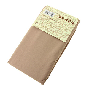 Простынь DE'NASTIA 150х215см коричневый 100%Микрофибра C010303 000000000001109589