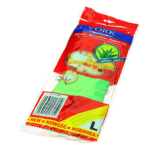 Резиновые перчатки с алоэ Supreme York, размер L 000000000001078171