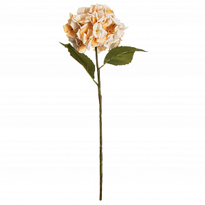 Цветок искусственный Гортензия 60см бежевая 000000000001218334
