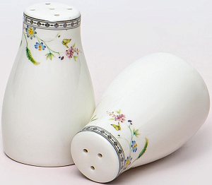 Набор для специй 2шт BALSFORD МАНУЭЛА (солонка/перечница) подарочная упаковка фарфор 000000000001208413