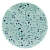 VENIZIA TURQUOISE Тарелка обеденная 25см опал P6133 000000000001204790