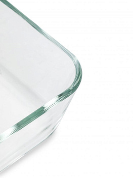 Форма для запекания 1,4л 22,6х17,6х6,3см прямоугольная цветная крышка боросиликатное стекло 000000000001217720